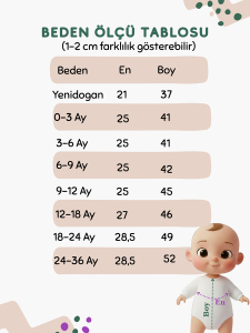%100 Organik 5li Beyaz Uzun Kollu Bebek Body Zıbın - 5
