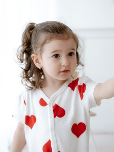 %100 Pamuk Kalpli Bebek-Çocuk Şort Pijama Takımı - 4