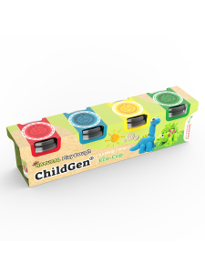 125 Gr 4'lü Standart Oyun Hamuru Set 1 - Childgen