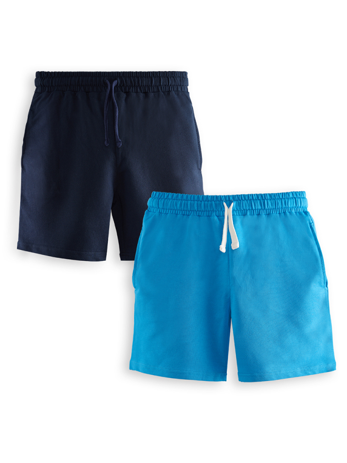 2 Pack Boy Navy&Blue Shorts - 3