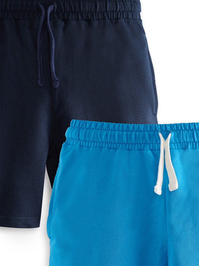 2 Pack Boy Navy&Blue Shorts - 5