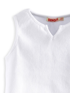 2 Pack Girl Black&White Crop Tops - 5