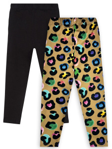 2 Pack Girl Leggings Set - 3