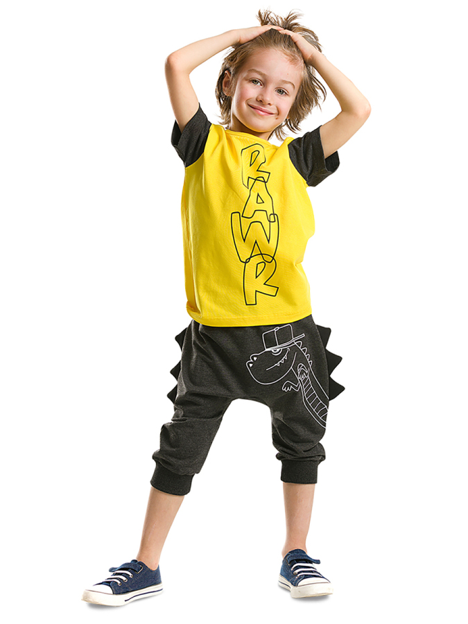3D Dino Rawr Baggy Set - 1