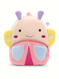 3D Kelebek Kız Çocuk Okul Anaokul Sırt Çantası - Denostore