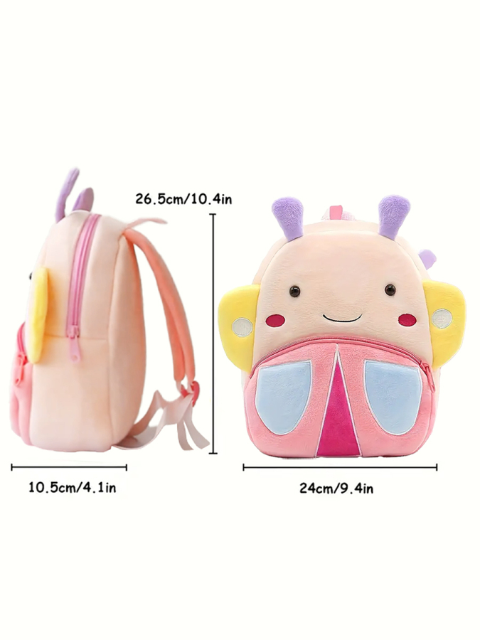 3D Kelebek Kız Çocuk Okul Anaokul Sırt Çantası - 2