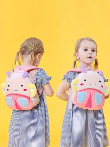 3D Kelebek Kız Çocuk Okul Anaokul Sırt Çantası - 4