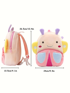 3D Kelebek Kız Çocuk Okul Anaokul Sırt Çantası - 2
