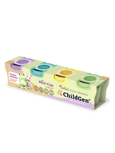 65 Gr 4'lü Mini Cup Pastel Hamur Seti - Childgen