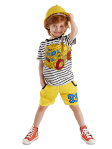 93 Truck Boy T-shirt&Shorts Set - Denokids