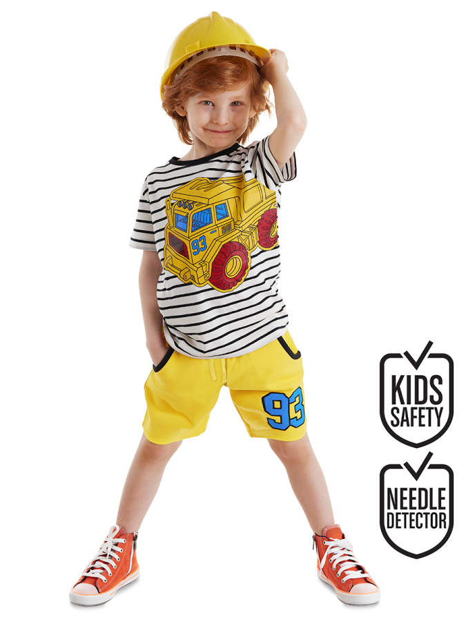 93 Truck Boy T-shirt&Shorts Set - 1