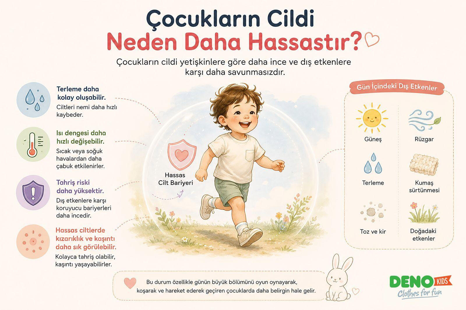 Çocukların Cildi Neden Daha Hassastır?