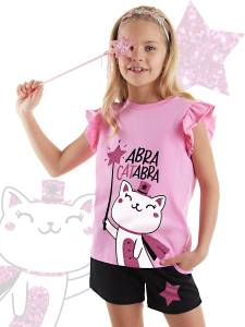 Abra Catabra Girl T-shirt&Shorts Set - 1