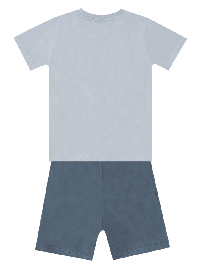 Ahoy Kedi Erkek Çocuk Yazlık T-shirt Şort Takım - 3