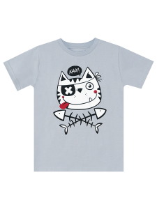 Ahoy Kedi Erkek Çocuk Yazlık T-shirt Şort Takım - 4