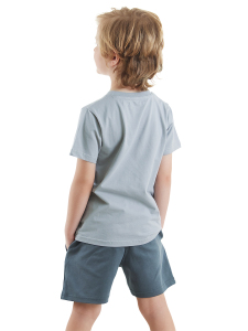 Ahoy Kedi Erkek Çocuk Yazlık T-shirt Şort Takım - Denokids
