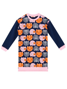 All Cats Navy Girl Dress - 3