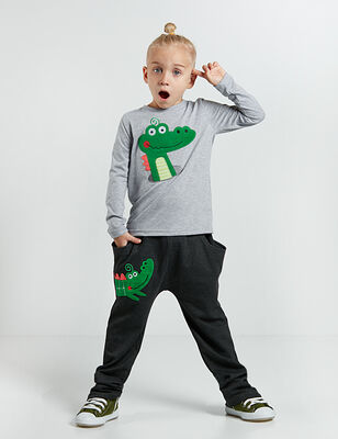 Alligator Boy Pants Set - 1