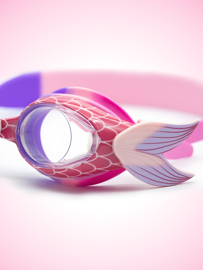 Anti-Fog UV Protected Mermaid Girl Swimming Goggles - 2
