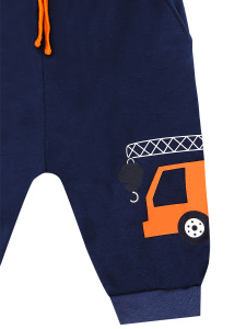 Arabalar Erkek Çocuk Yazlık T-shirt Kapri Şort Takım - 2