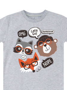 Arkadaşlar Erkek Çocuk Yazlık T-shirt Şort Takım - 8