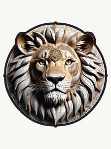 Aslan- 49.00 Cm- Yapboz - 2