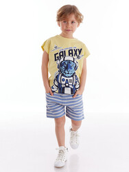 Astro-tiger Boy T-shirt&Shorts Set - Thumbnail