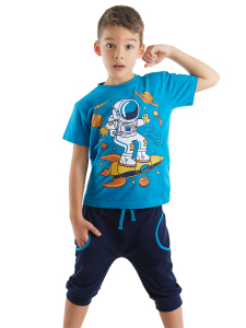 Astronaut Boy T-shirt&Capri Pants Set - MSHB&G
