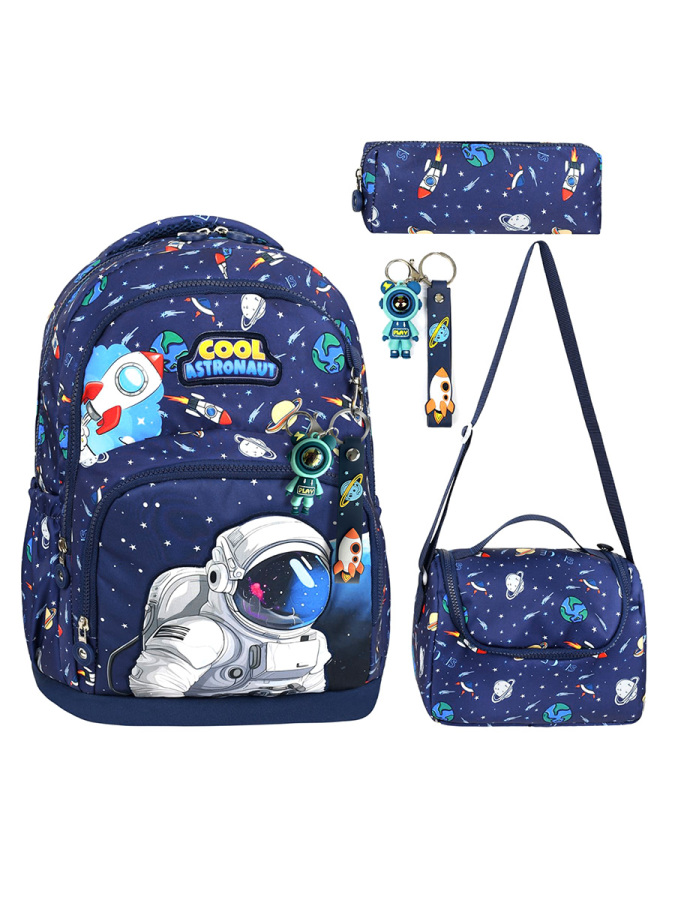Astronot İlkokul 3'lü Çanta Seti - 1