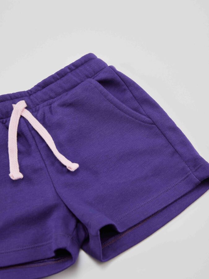 Ayıcık Kız Çocuk T-shirt Şort Takım - 5