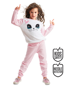 Baby Cat Girl Tracksuit - Denokids