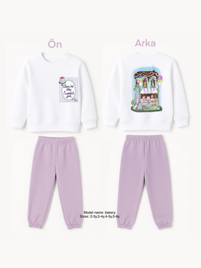 Bakery Unisex Eşofman Takım - 2