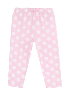 Balerin Hayvanlar Fırfırlı Puantiyeli Kız Çocuk Yazlık T-shirt Tayt Takım - 9