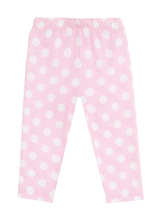 Balerin Hayvanlar Fırfırlı Puantiyeli Kız Çocuk Yazlık T-shirt Tayt Takım - 9