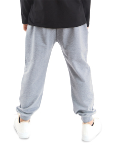 Slim Fit Unisex Grey Joggers - 3