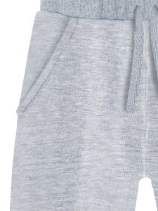 Slim Fit Unisex Grey Joggers - 5