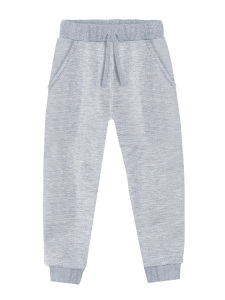 Basic Unisex Gri Melanj Eşofman Altı - Denokids
