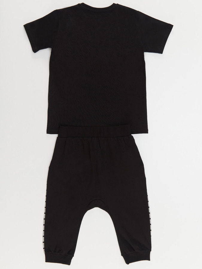 Basketball Boy T-shirt&Harem Pants Set - 4