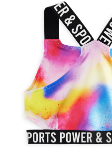 Batik Kız Çocuk Crop Top Spor Tayt Takım - 5