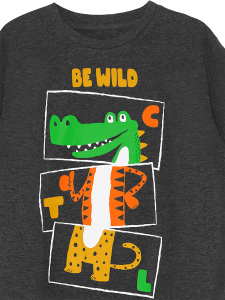 Be Wild Erkek Çocuk T-shirt Eşofman Altı Takım - 8