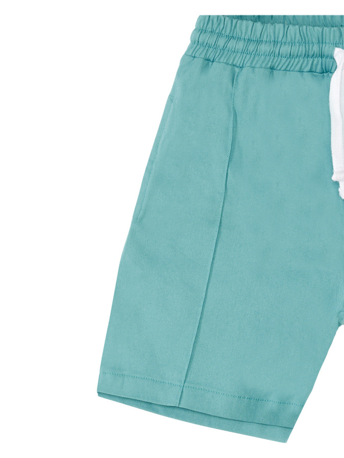 Beach Croco Boy T-shirt&Twill Shorts Set - 2