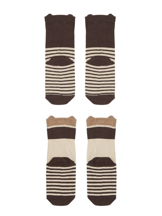 Bear&Raccoon Boy Cotton Rich Socks Set - 5
