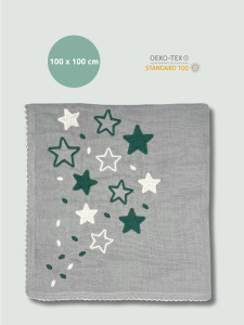 Bebek Müslin Örtü & Battaniye - Duman - Zuppers