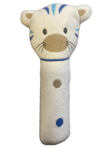 Bebekler İçin Bej Peluş Sevimli Hayvancık Vikvik Oyuncak - Molie