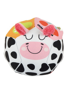 Bebekler İçin Yumuşak Top Sevimli İnek Desenli XL Soft Top - 1