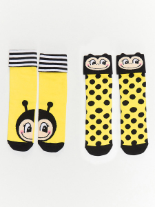 Bee Girl Socks Set - 3