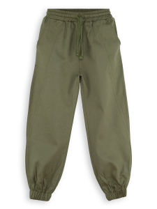 Beige Boy Twill Cotton Trousers - 3