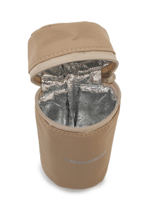 Bej Biberon Çantası ve Anne Sütü Taşıma Çantası - 3