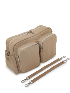 Bej DuoPack Çok Gözlü Anne Bebek Çantası - 4