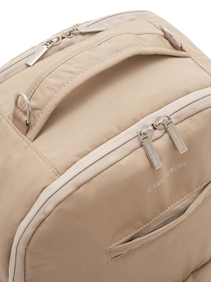 Bej LightPack Anne Bebek Sırt Çantası - 6